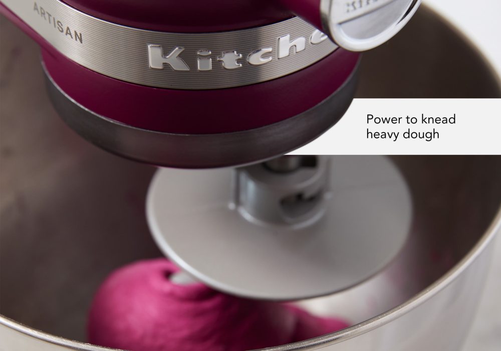 Artisan Tilt-Head Stand Mixer - Beetroot KSM195 - Image 8