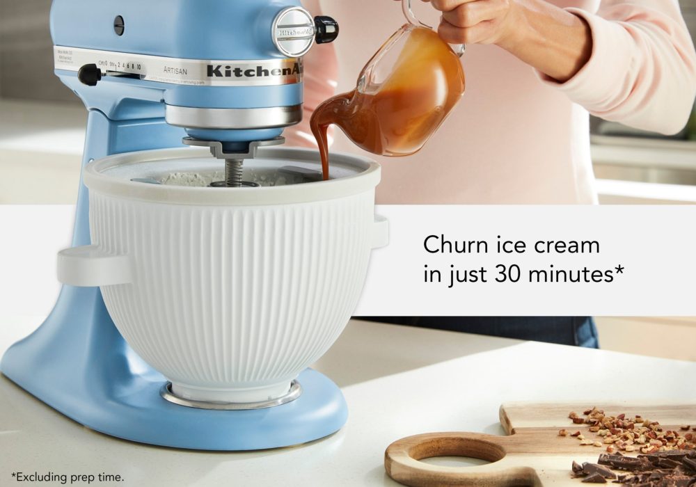 Ice Cream Bowl Attachment for Stand Mixer 5KSMICM - Image 8