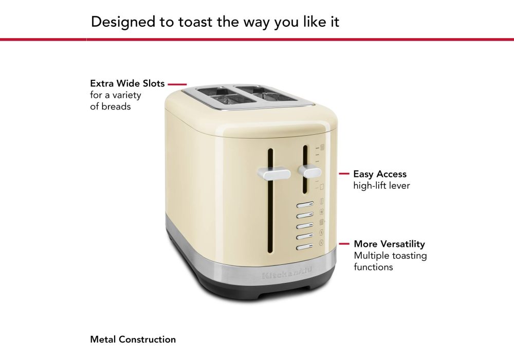 2 Slice Toaster KMT2109 - Image 6