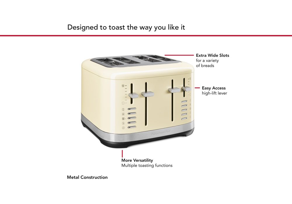 4 Slice Toaster KMT4109 - Image 5