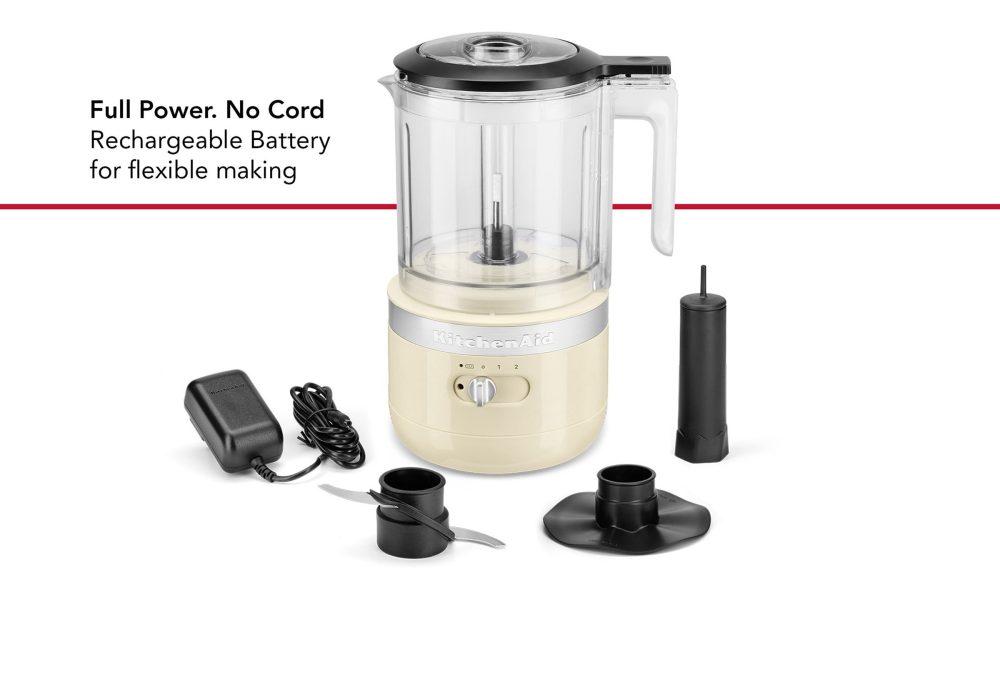 Cordless 5 Cup Food Chopper KFCB519 - Image 2