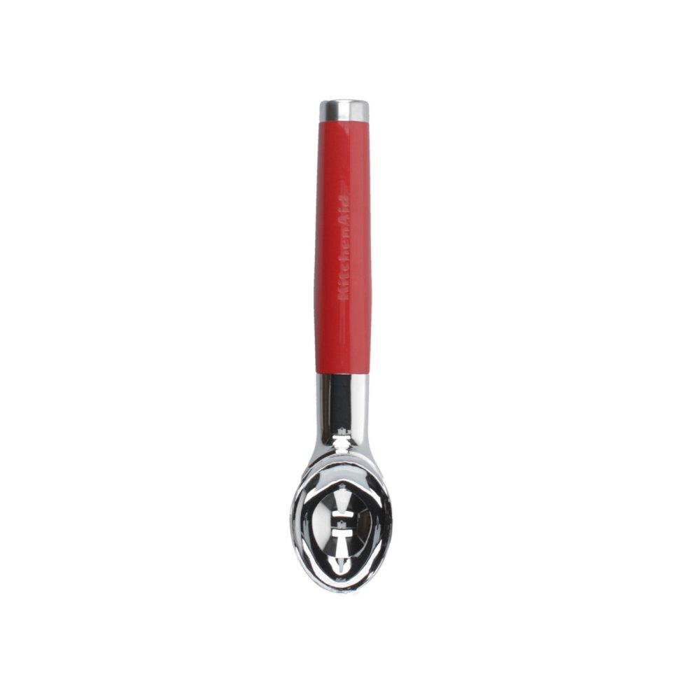 Classic Stainless Steel Ice-Cream Scoop Empire Red - Image 2