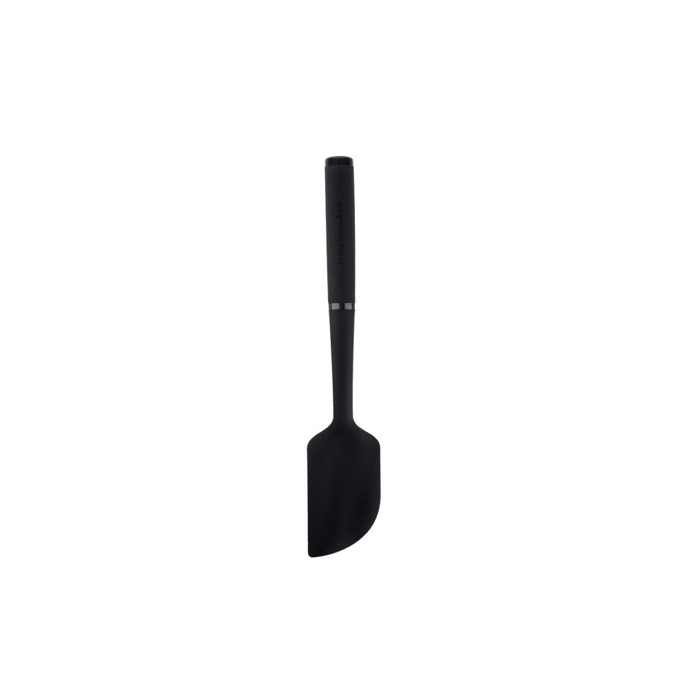 Soft Touch Silicone Scraper Spatula Black