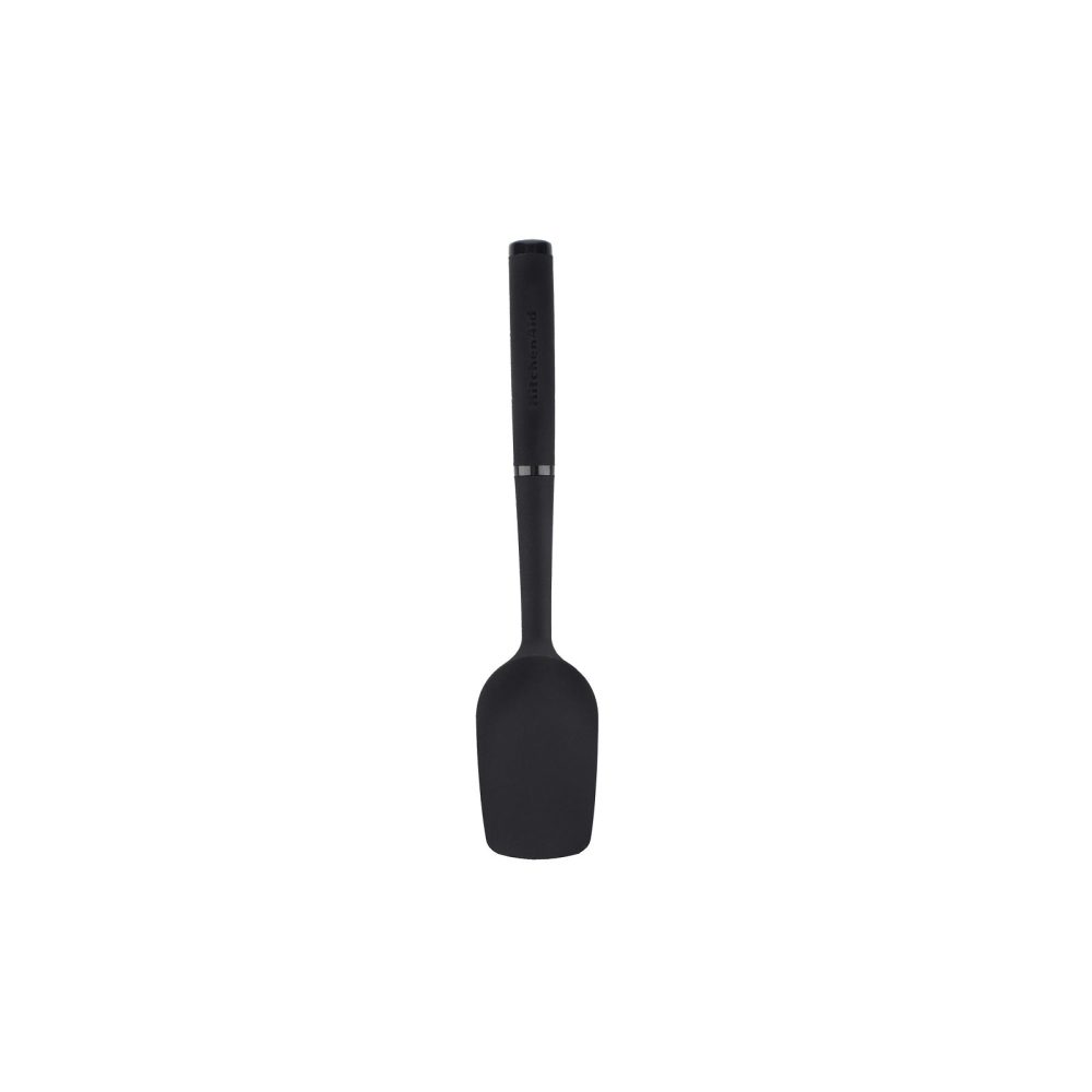 Soft Touch Silicone Spoon Spatula Black