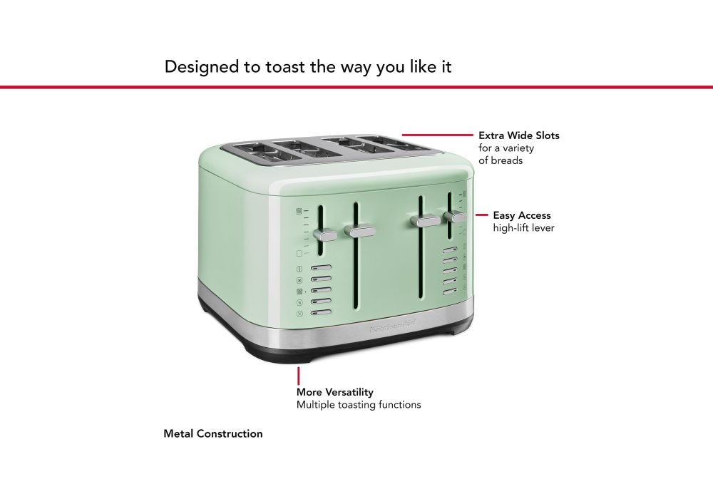 4 Slice Toaster KMT4109 - Image 17