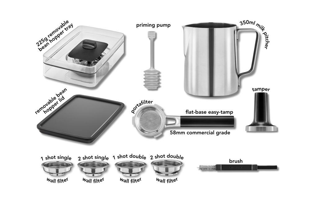 Semi Automatic Espresso Machine with Burr Grinder - Image 31